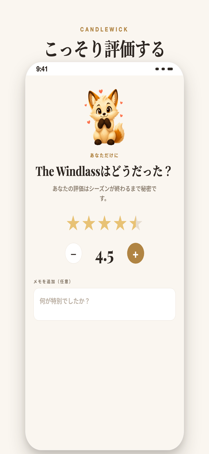 二人でその夜を評価する